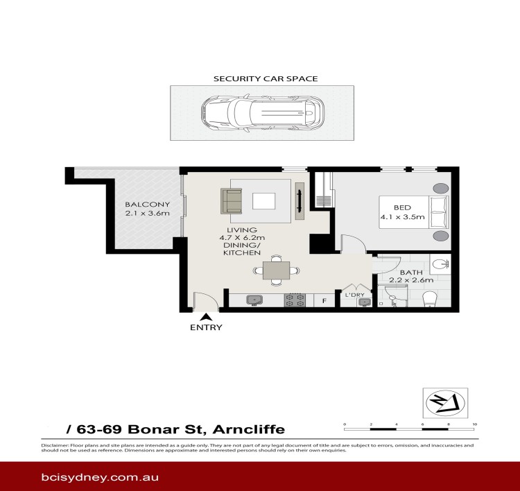 L3/63-69 Bonar St, Arncliffe, New South Wales 2205