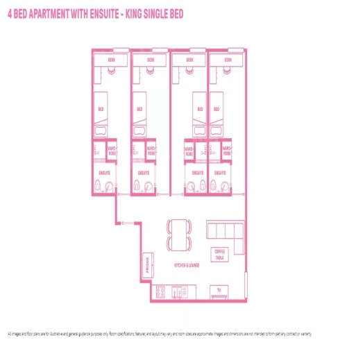 4 Bed Apartment