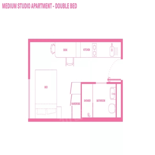 Medium Studio Apartmet