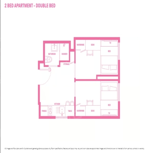   2 Bed Apartment