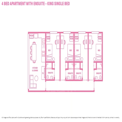 Shared apartment - 4 bedroom apartment